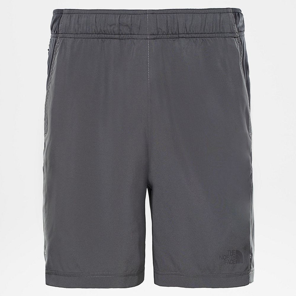 The North Face Shorts Mens Australia - The North Face 24/7 Shorts Grey Running & Training (FZK-34982